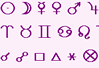 Astrolabe font graphic